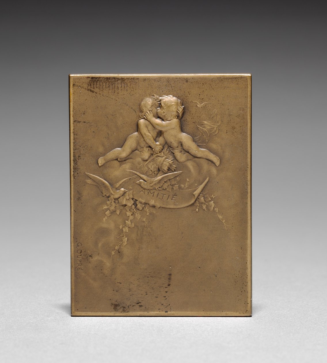 Medallion reverse by Jules Dupré