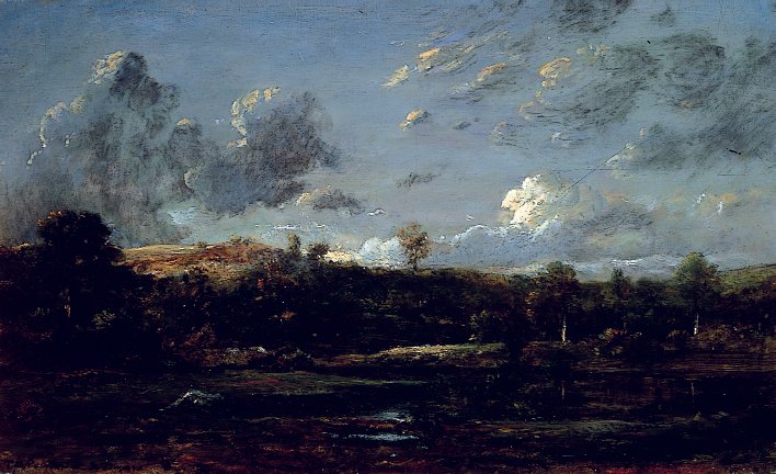 In the Landes by Jules Dupré