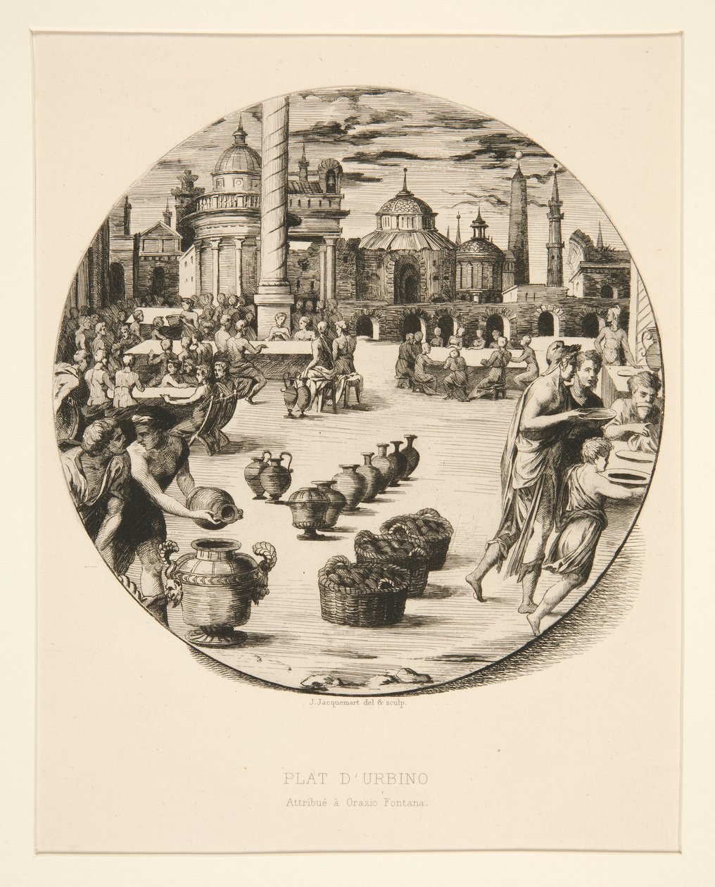 Dish of... by Jules Ferdinand Jacquemart