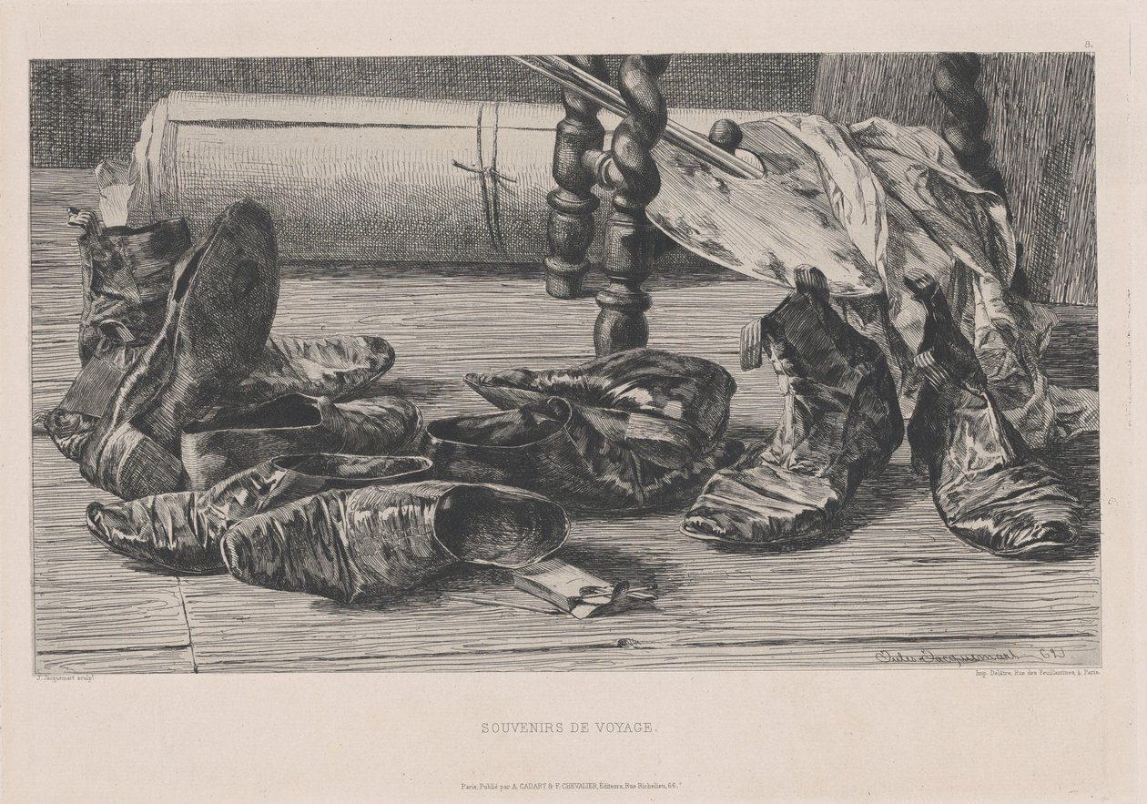 Travel Souvenirs by Jules Ferdinand Jacquemart