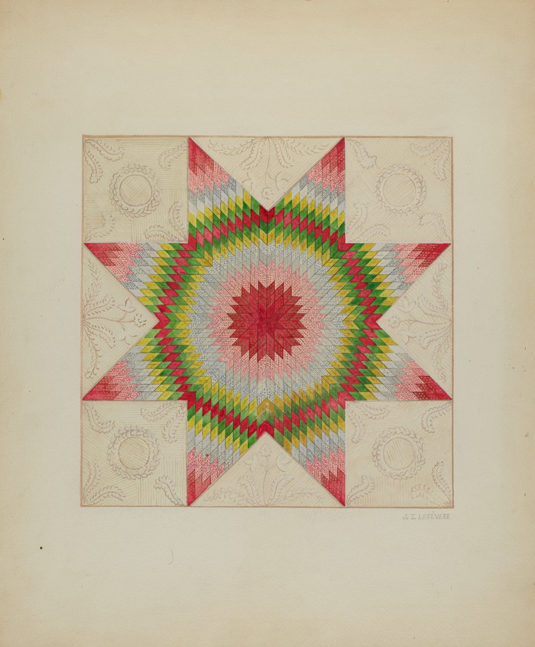 Patchwork Quilt by Jules Lefevere