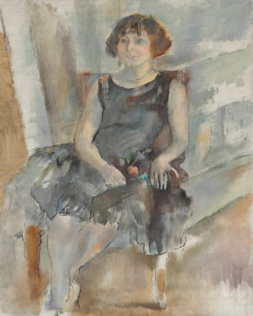 Brunette by Jules Pascin