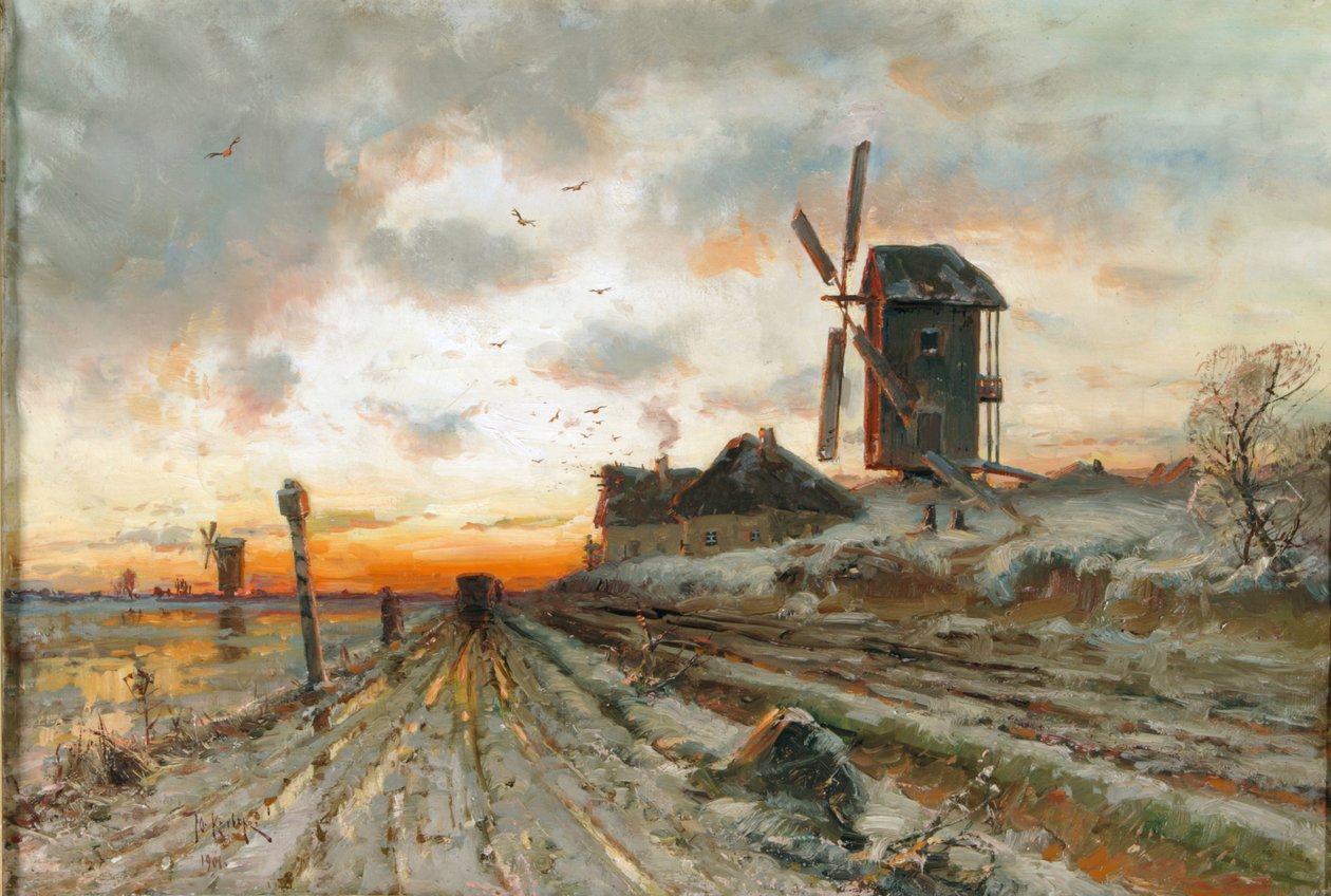 Early spring by Juli Julievich Klever