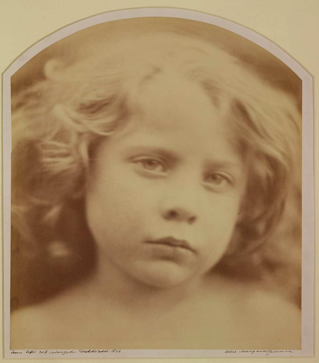 Portrait of a Child by Julia Margaret Cameron