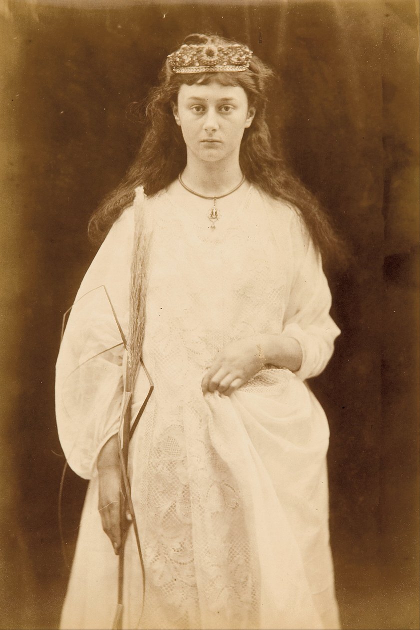 St Agnes (Alice Liddell) by Julia Margaret Cameron
