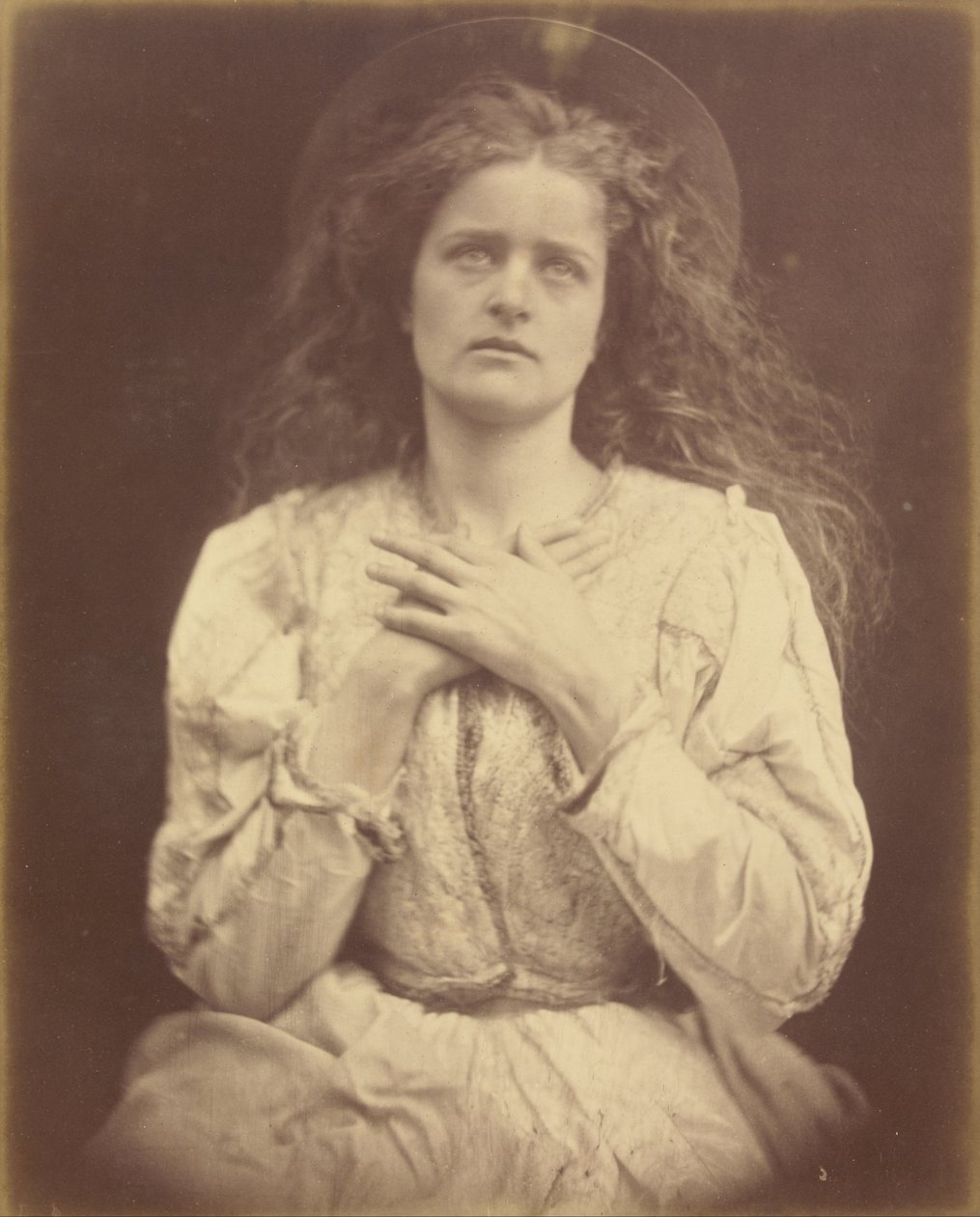 The Blessed Music Went That Way My Soul by Julia Margaret Cameron