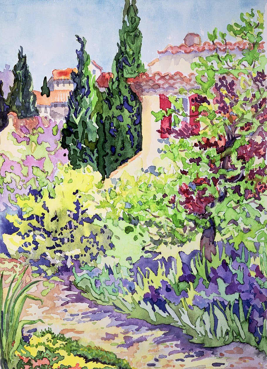 Garden at Vaison by Julia Gibson