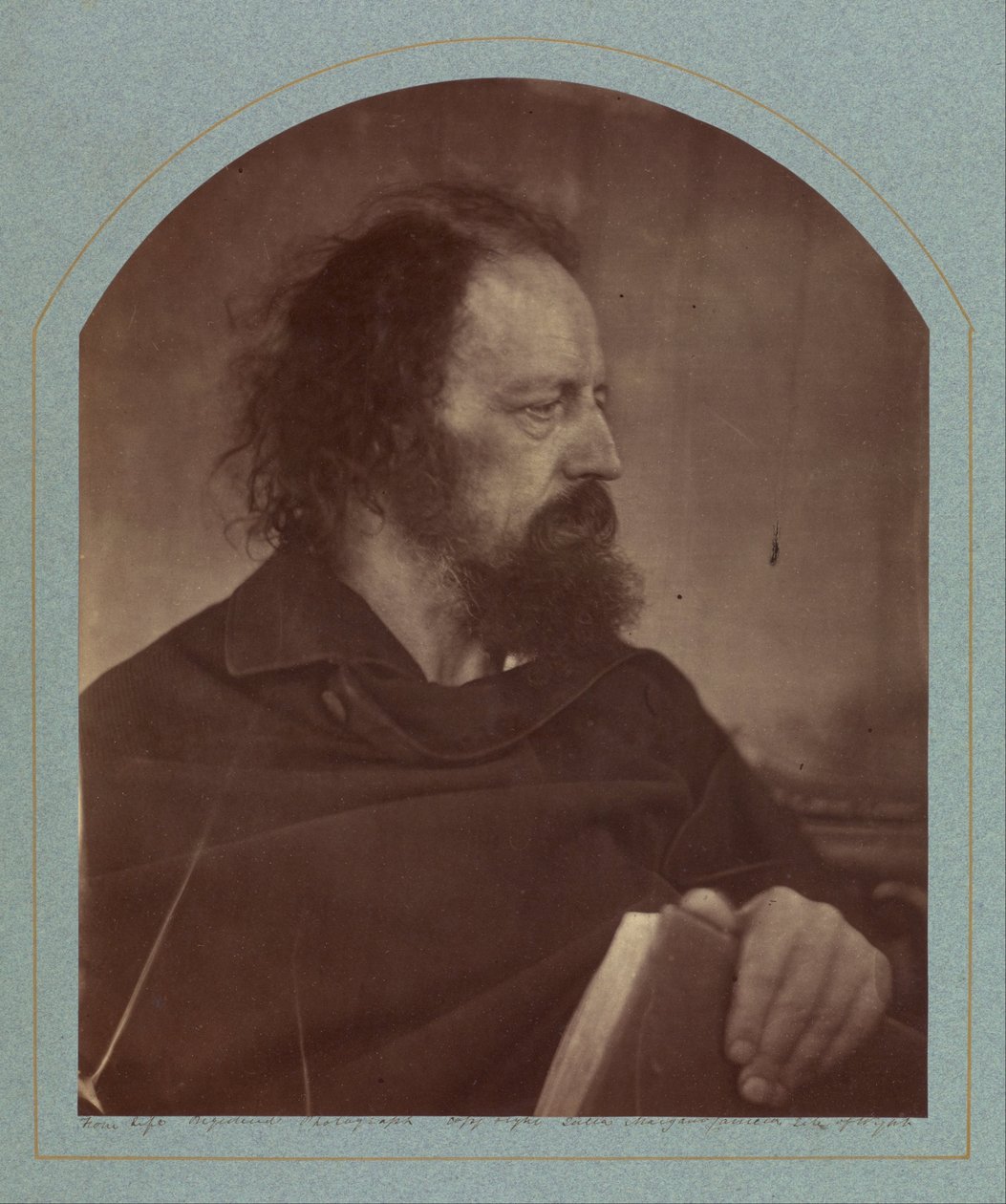 A. Tennyson / The Dirty Monk by Julia Margaret Cameron