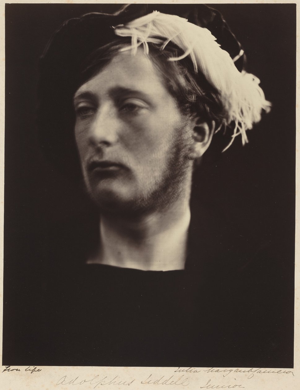 Adolphus Liddell, Junior, 1867 by Julia Margaret Cameron