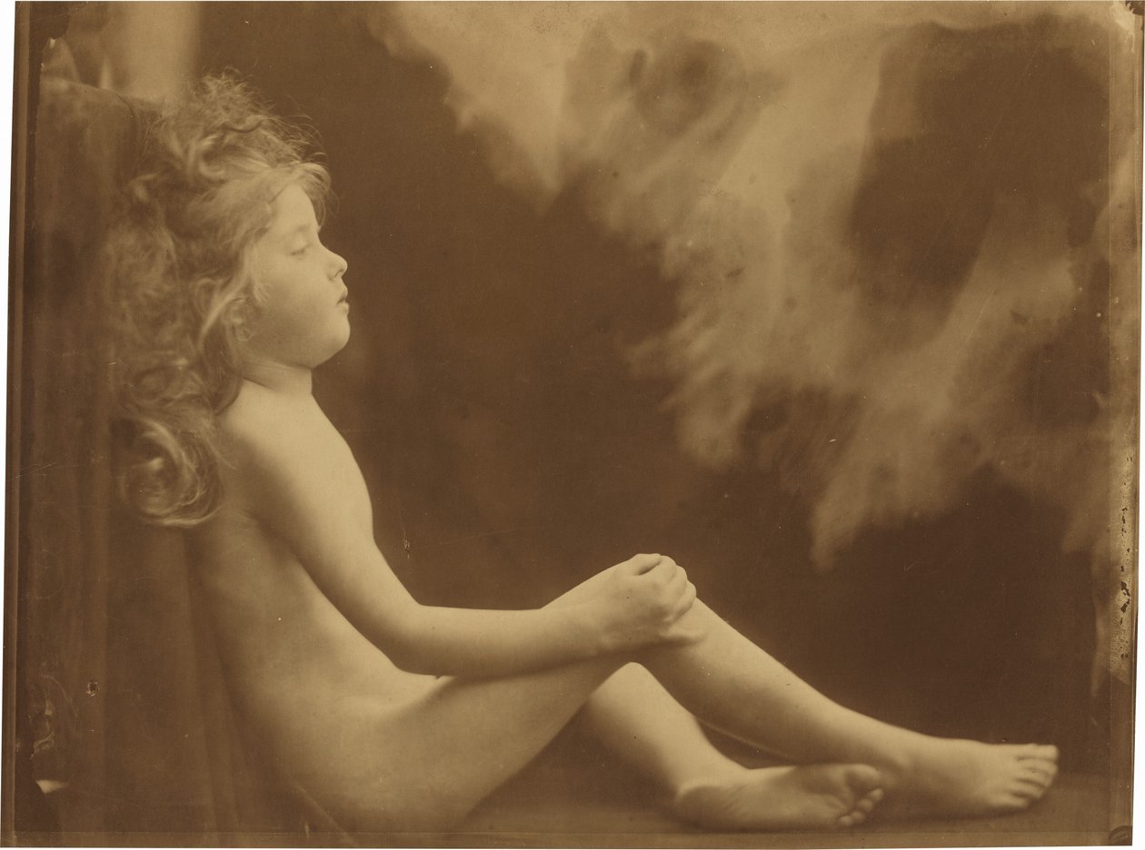 An Angel Unwinged by Your Desire by Julia Margaret Cameron