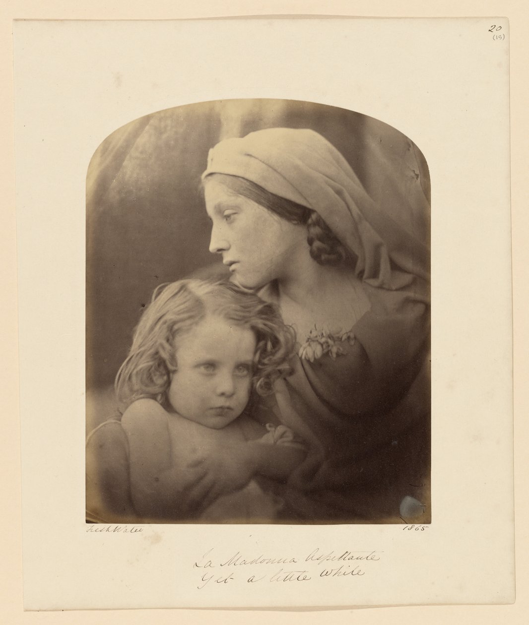The Expectant Madonna by Julia Margaret Cameron