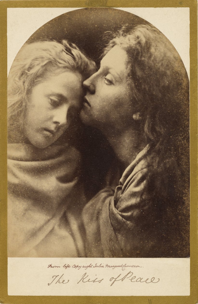 The Kiss of Peace by Julia Margaret Cameron