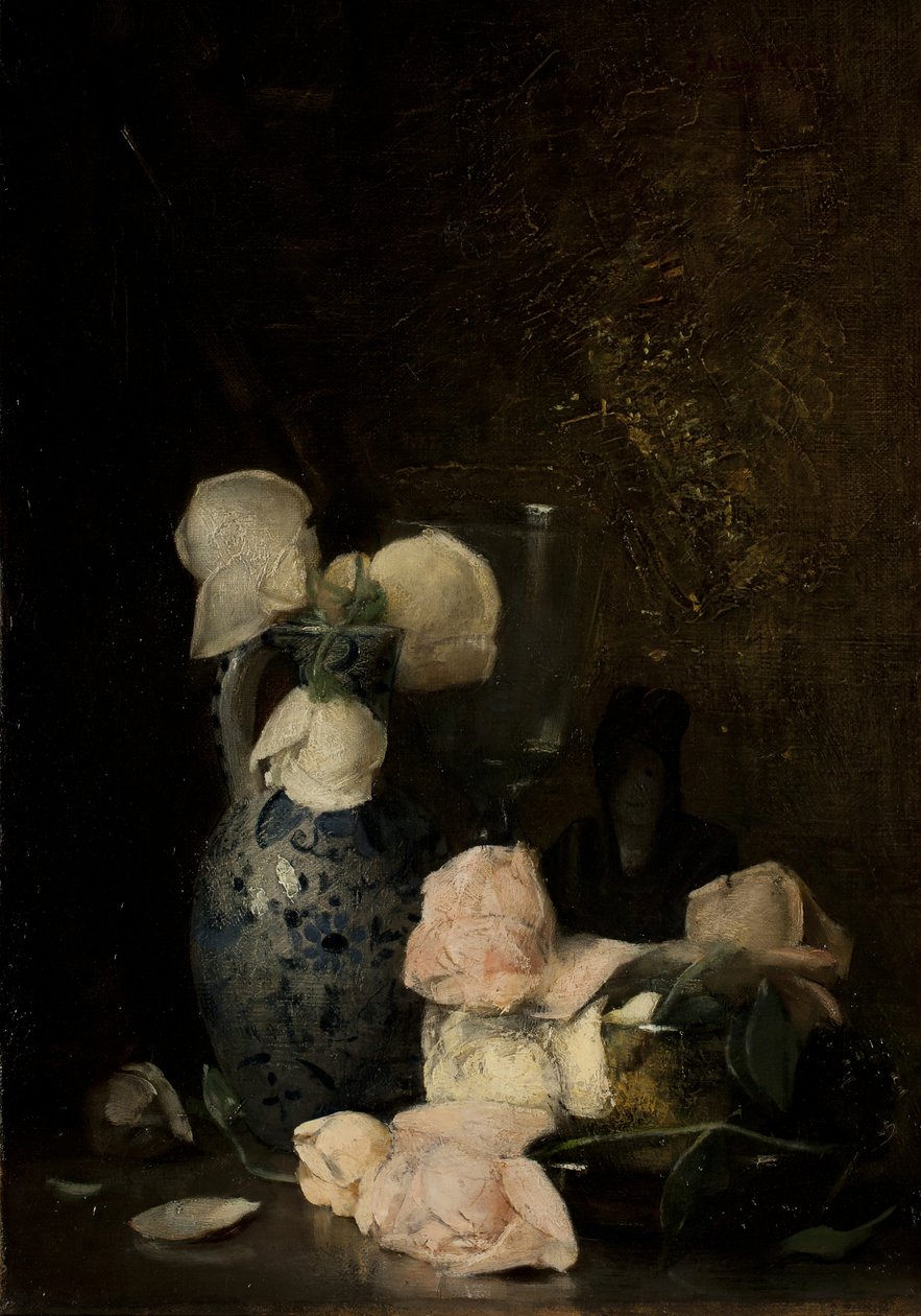 Roses by Julian Alden Weir