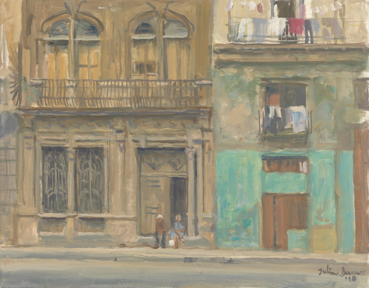 Havana House Front by Julian Barrow