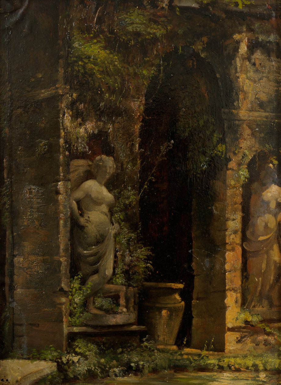 Grott in Rome by Julie Wilhelmine Hagen Schwarz