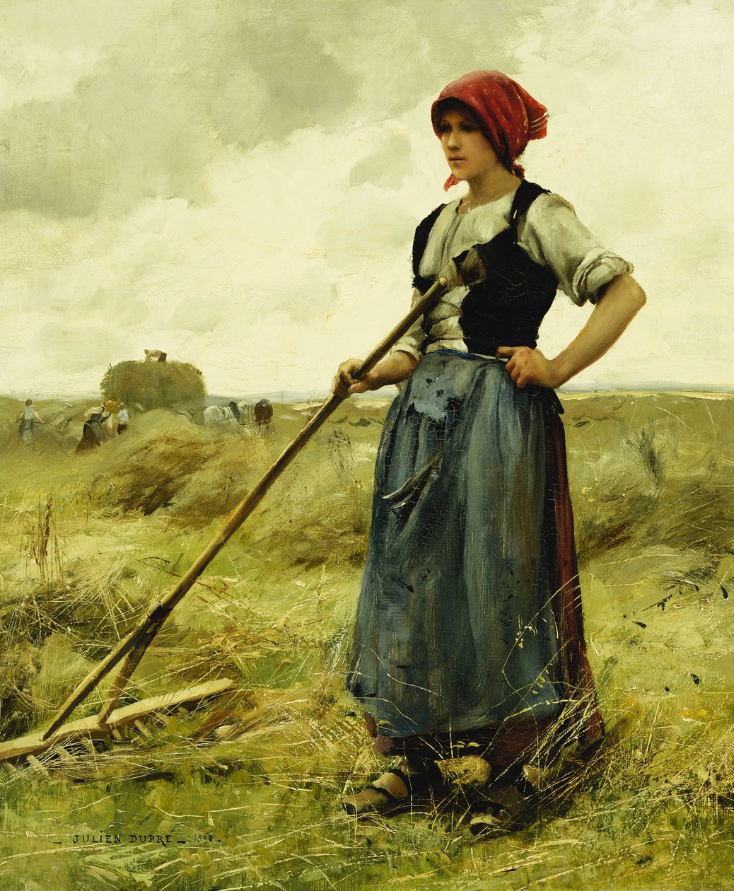 Harvest Time by Julien Dupre