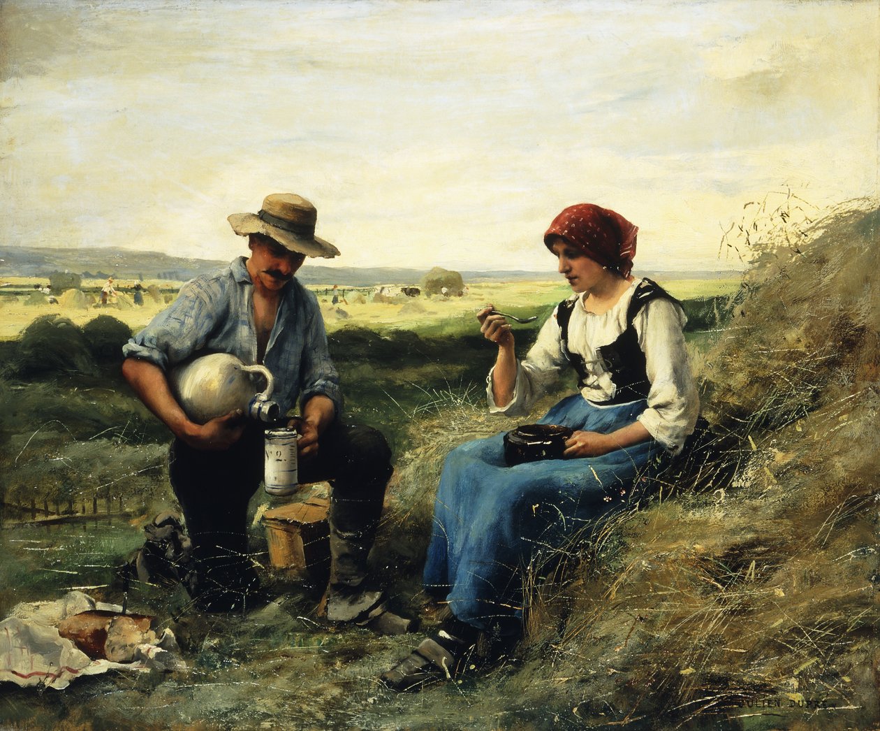 The Midday Repast by Julien Dupre