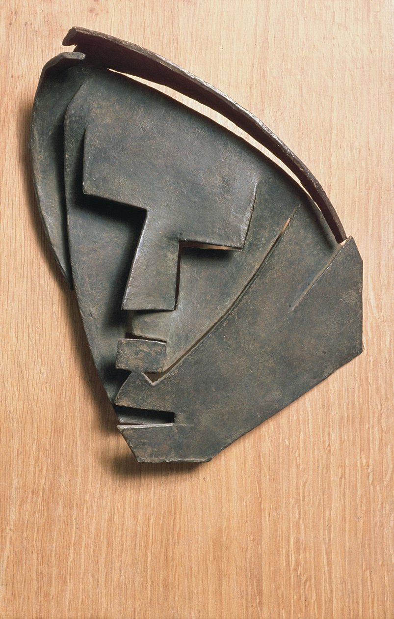 Mask of outline of Little Montserrat by Julio Gonzalez
