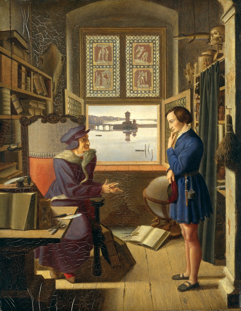 Mephisto and the Student by Julius Oldach