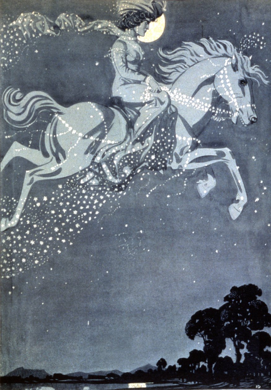 The Night Walker, Late 19th Century by Julius Diez