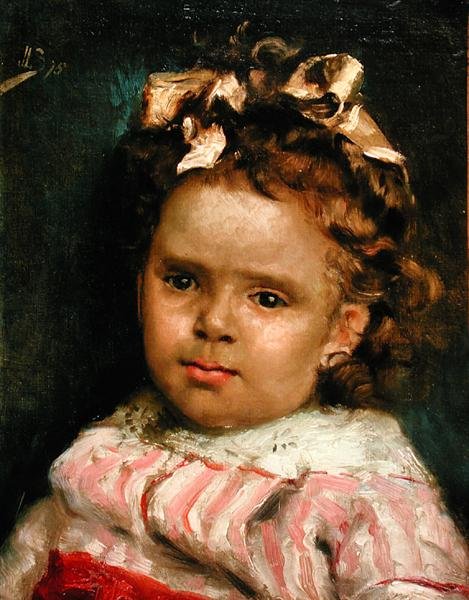 Little Girl Metisse by Julius Leblanc Stewart