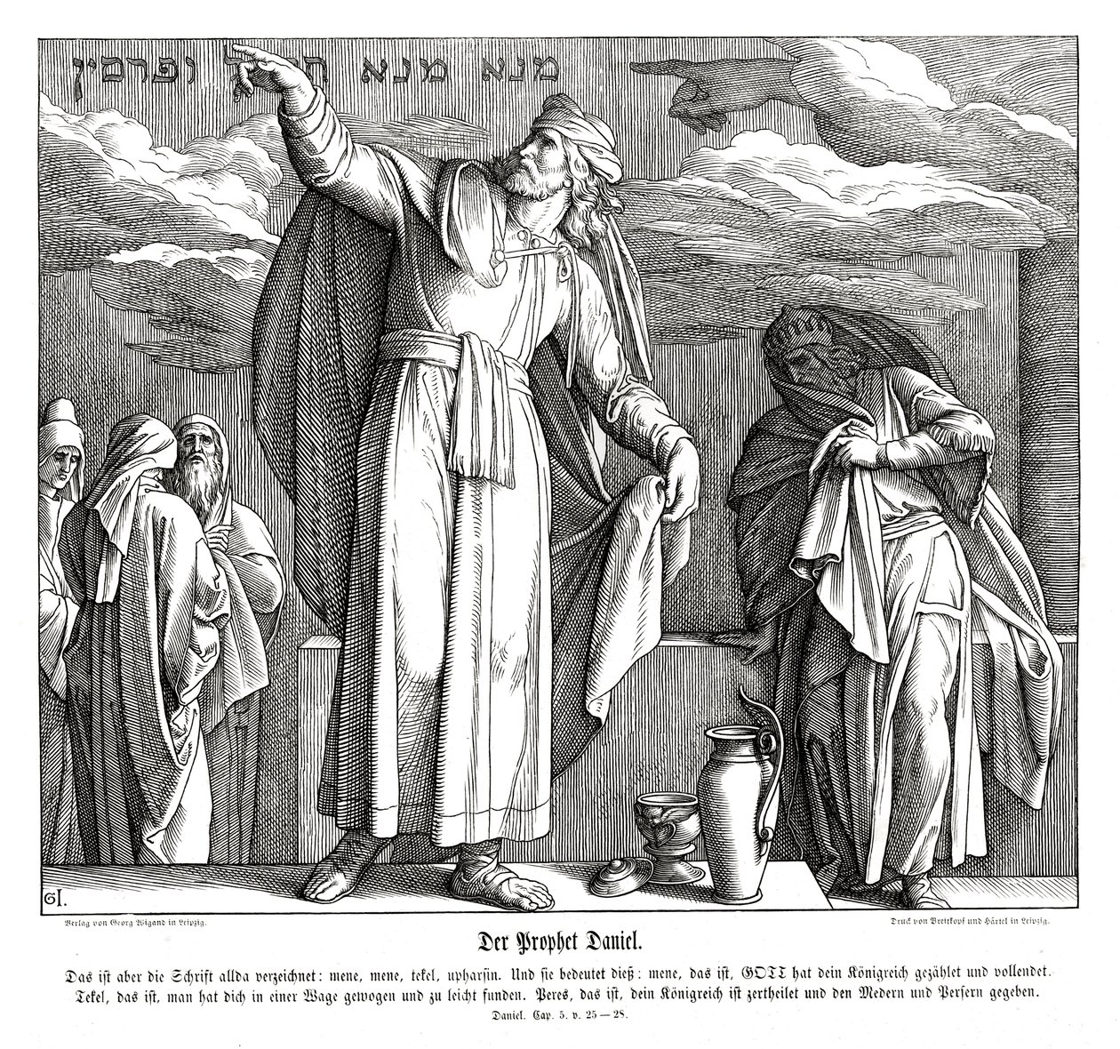 The Prophet Daniel by Julius Schnorr von Carolsfeld