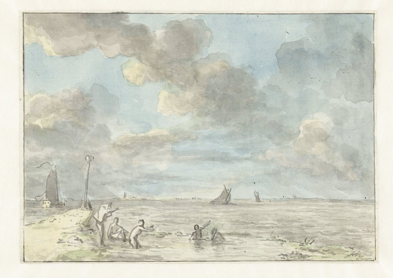 De Baak, a Bathing Place on the IJ by Jurriaan Andriessen