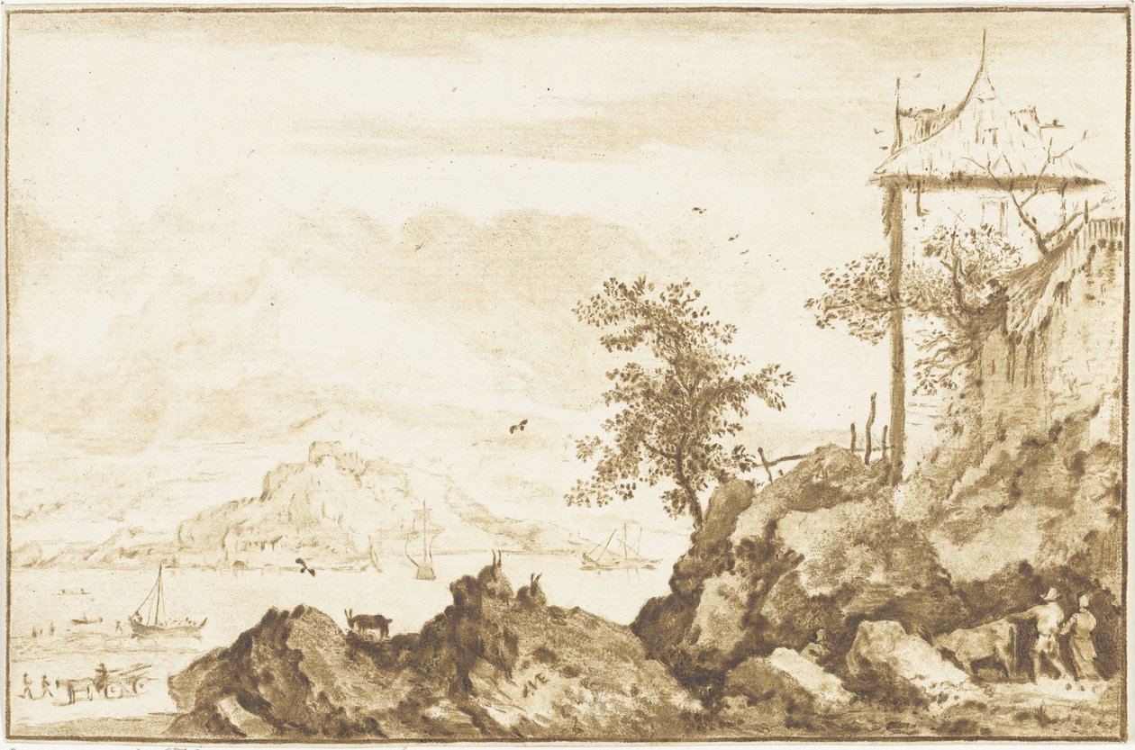 Rhine View by Jurriaan Cootwijck