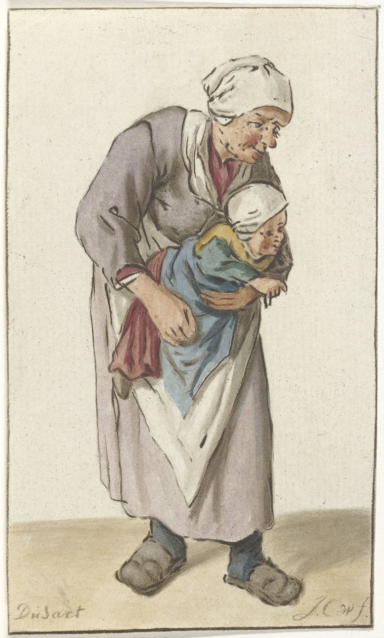 Woman with Child by Jurriaan Cootwijck