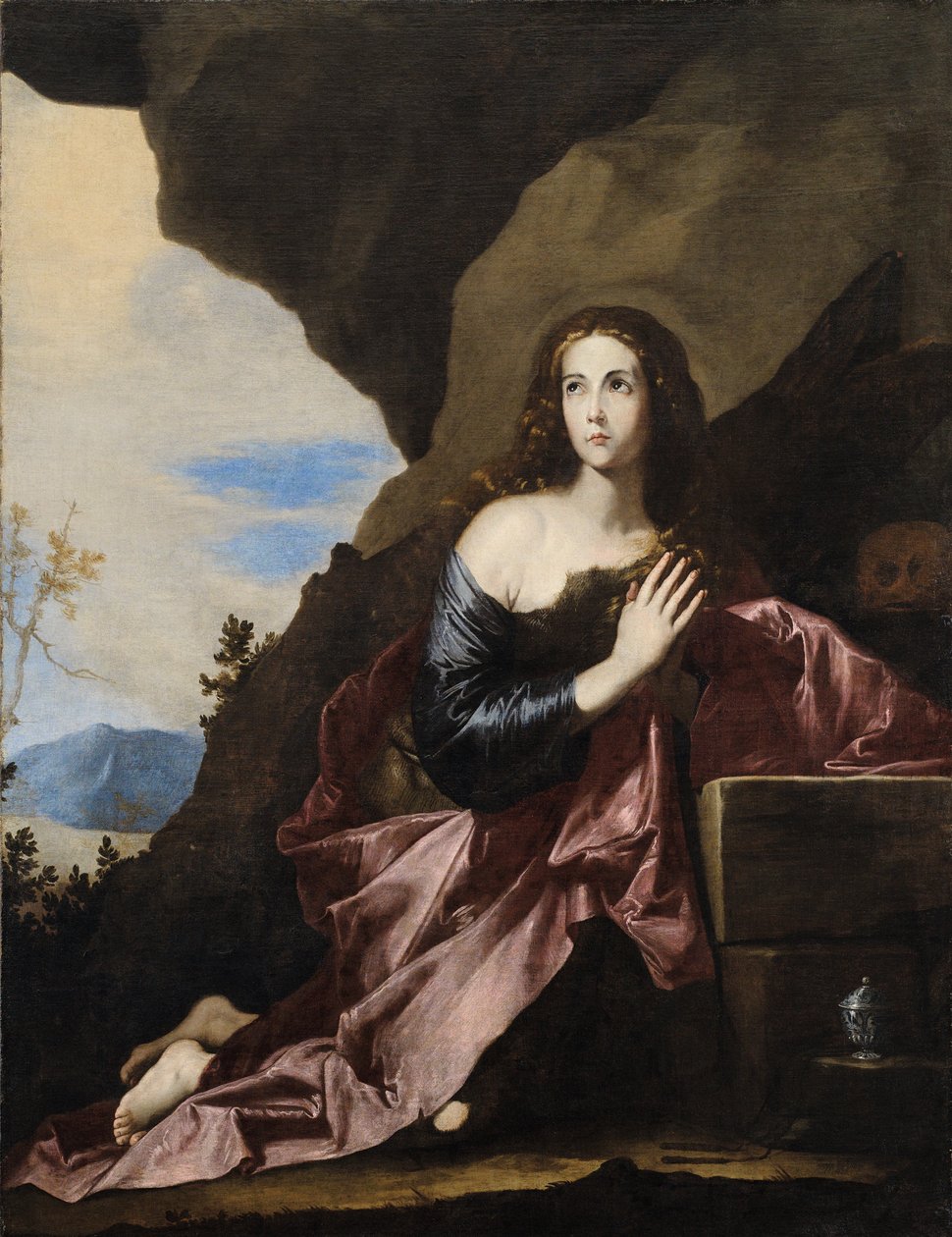 Mary Magdalene Penitent by Jusepe de Ribera