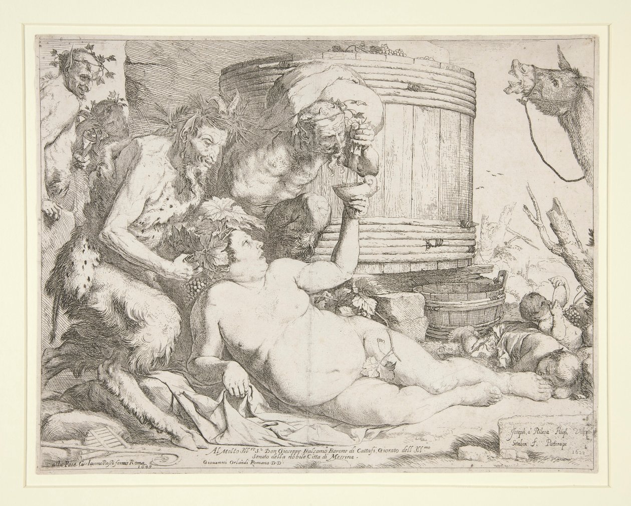 Bacchanal (Drunken Silenus) by Jusepe de Ribera