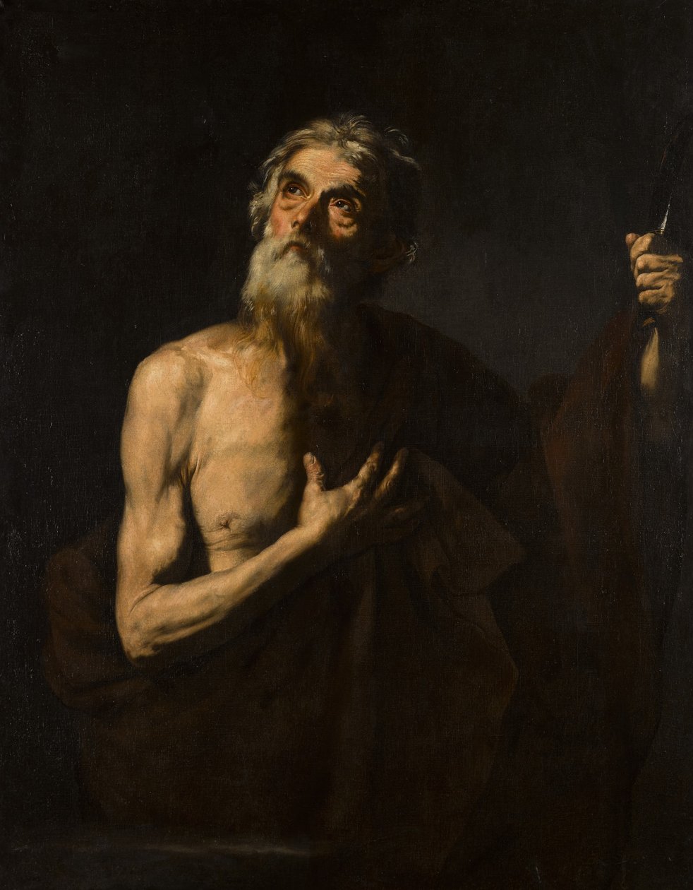 Saint Bartholomew by Jusepe de Ribera