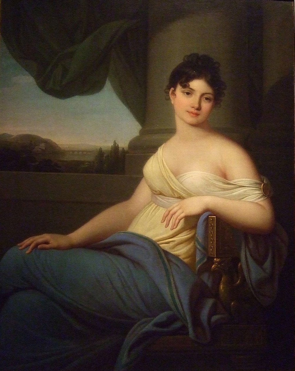 Portrait of Maria Antonovna Naryshkina, 1807 by Józef Grassi