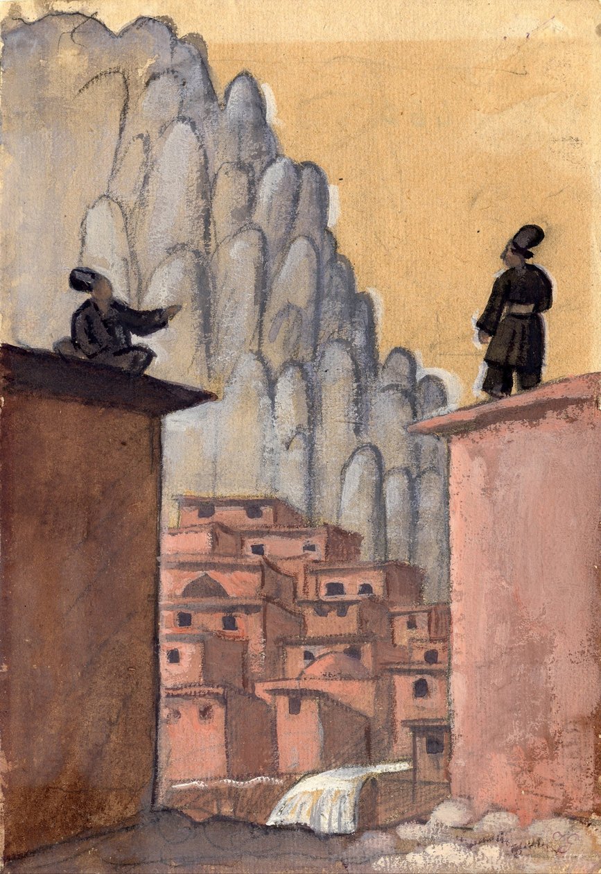 Kurds on the Roof by Jazeps Grosvalds