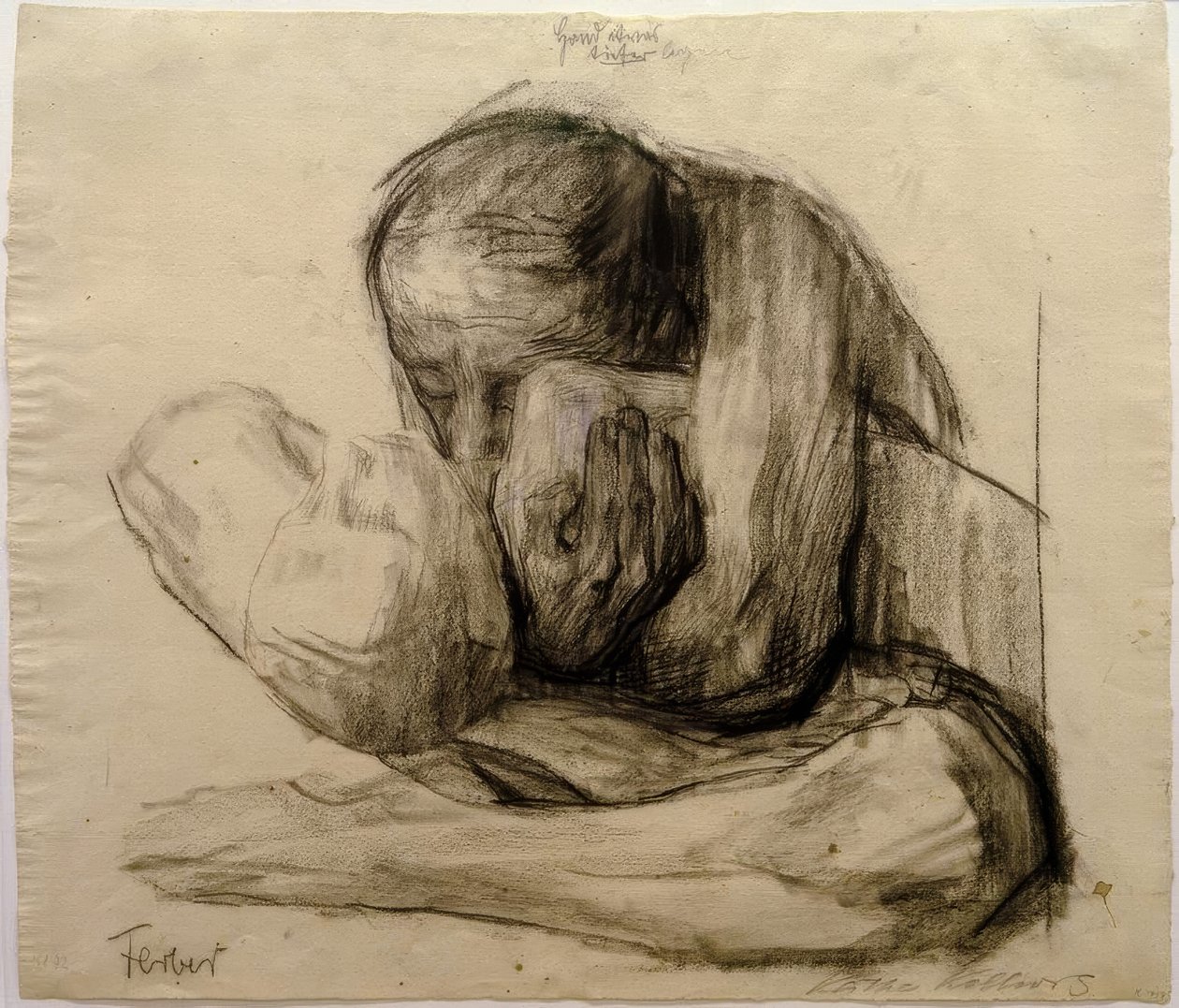 K. Kollwitz, Woman with Dead Child by Käthe Kollwitz