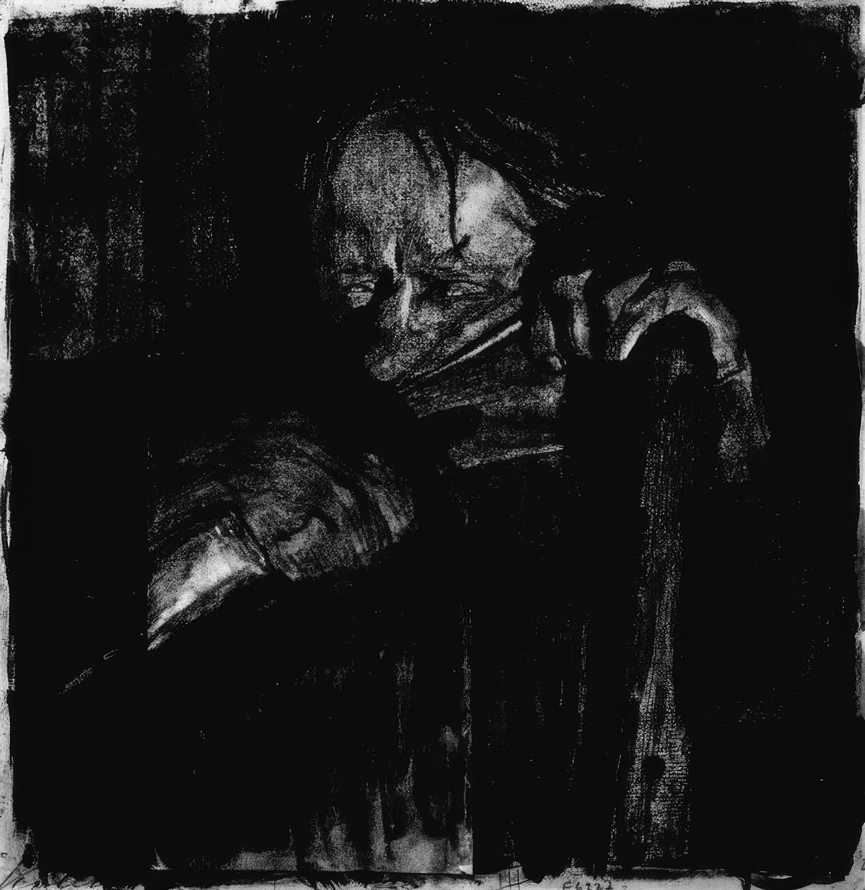 Sharpening the Scythe by Käthe Kollwitz