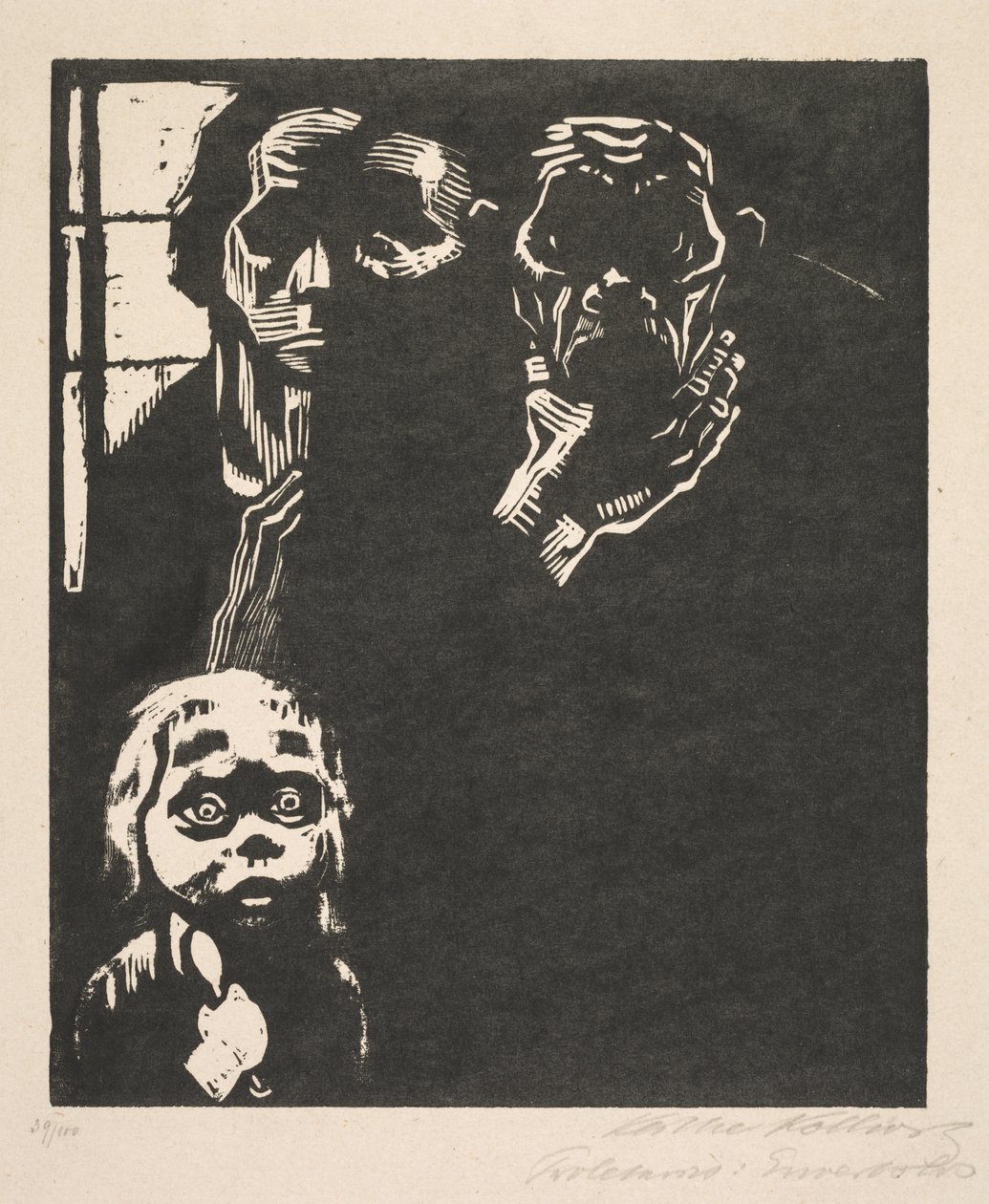 Proletariat: No. 1 Out of Work by Käthe Kollwitz