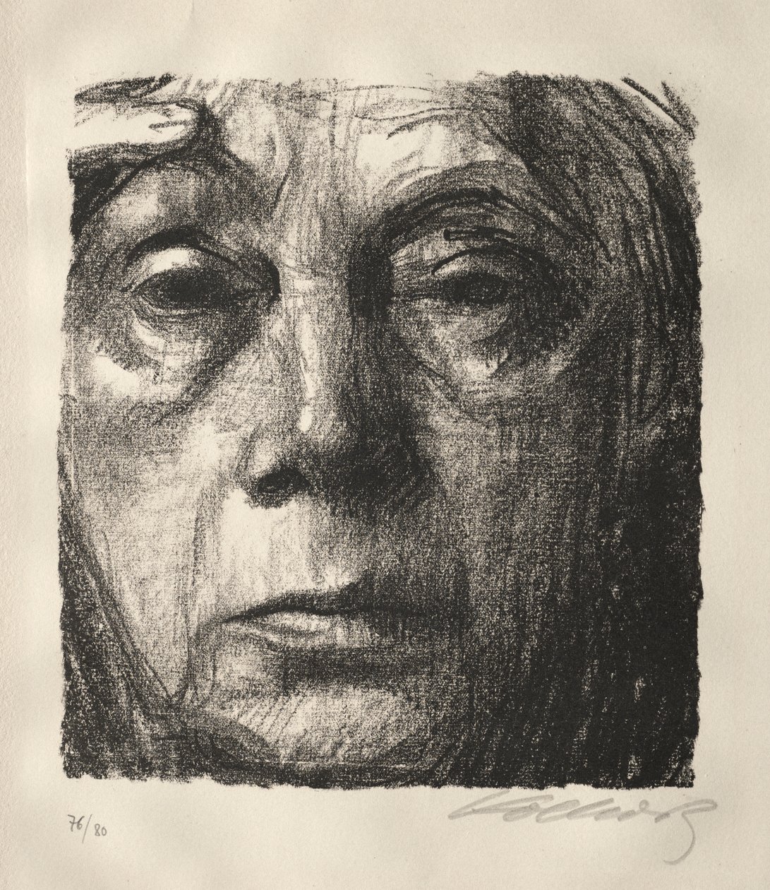 Self-Portrait by Käthe Kollwitz