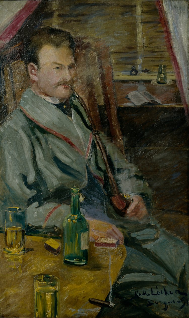 In the guardroom by Kalle Lochen