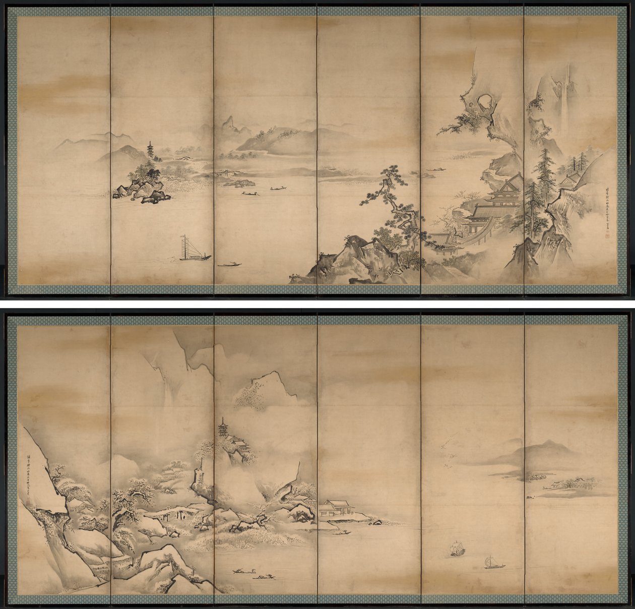 The Four Seasons by Kanō Tan’yū