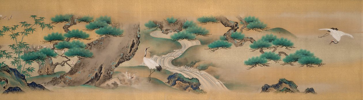 Mount Hōrai by Kano Isen