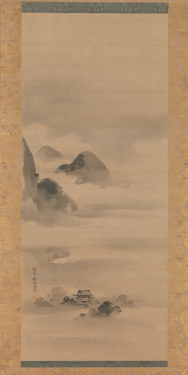 Landscape in Moonlight by Kanō Tan’yū