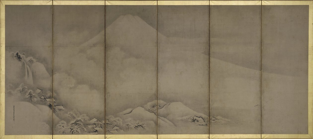 Mount Fuji and Matsubara Point by Kano Tanyu