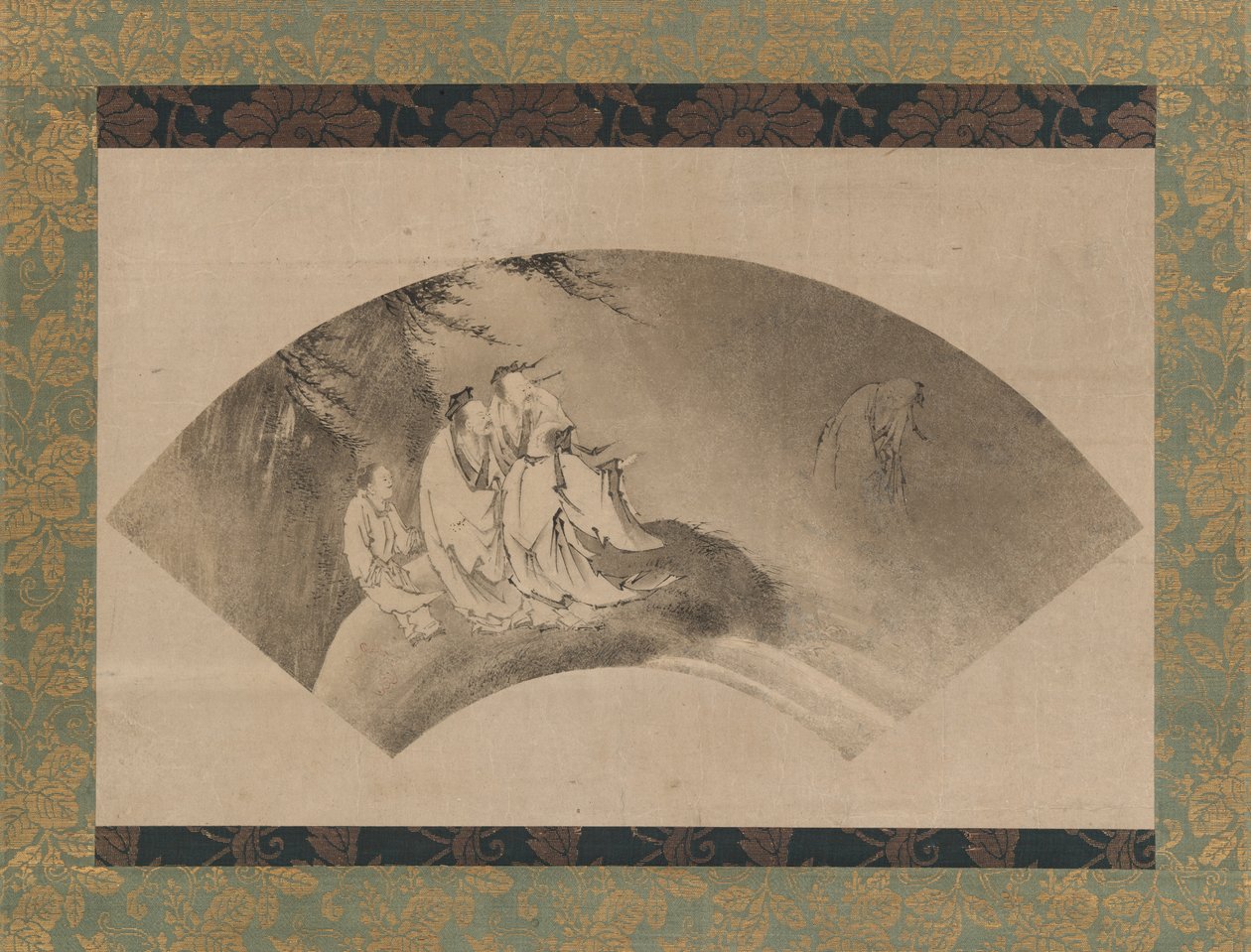 Resshi Flying on a Cloud by Kano Yukinobu