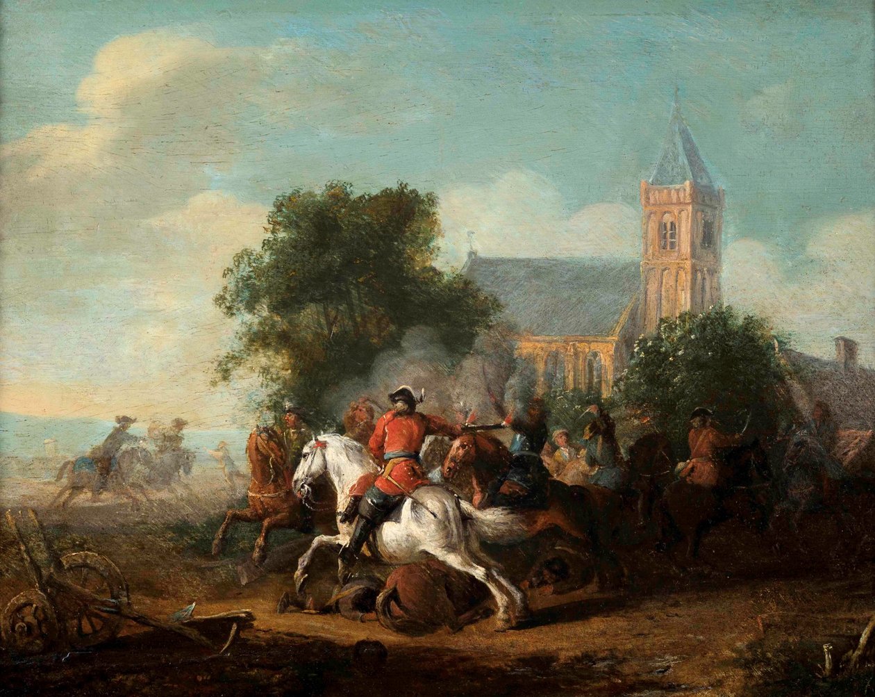 Battle Scene by Karel Breydel