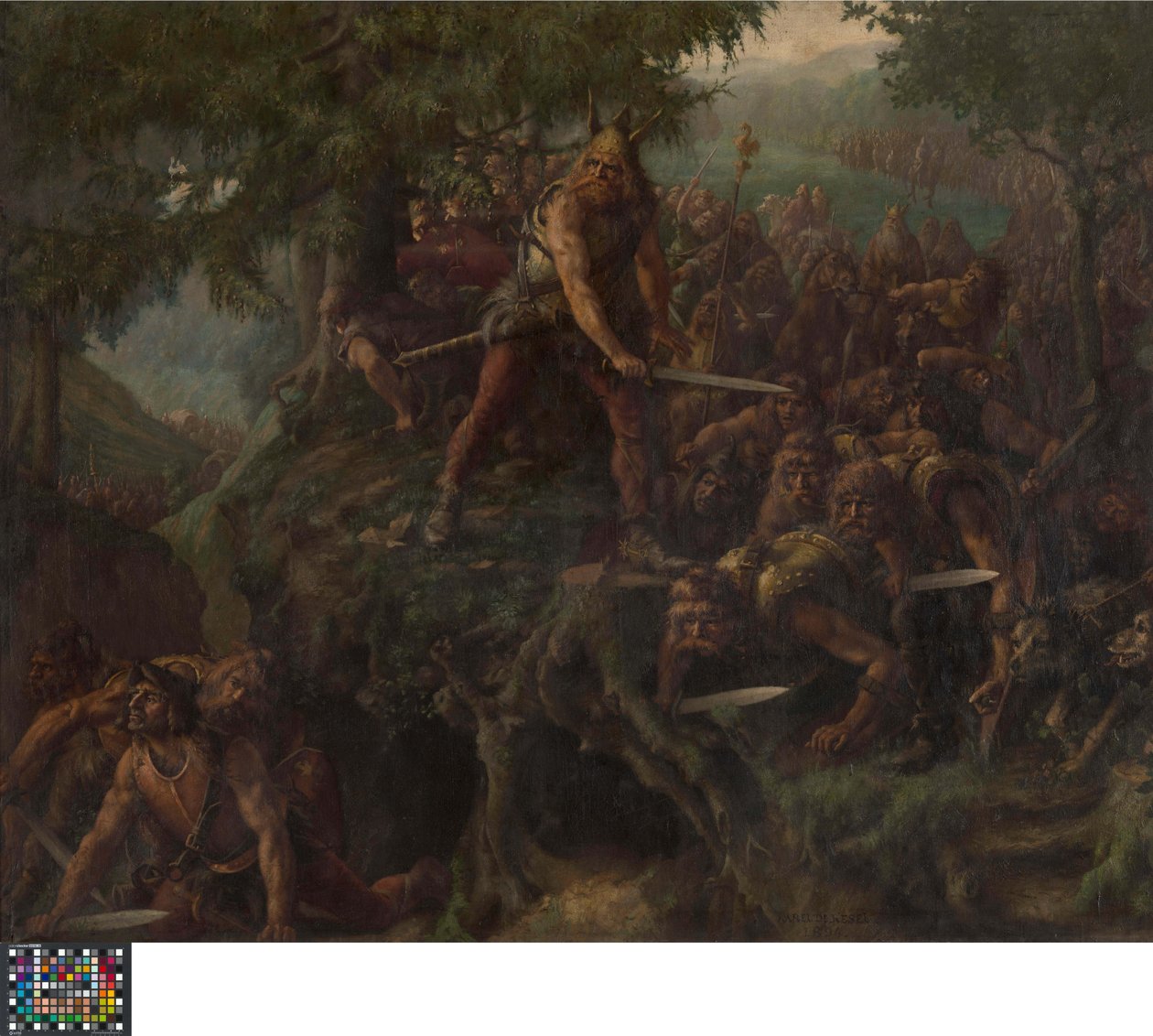 The Roman Invasion of Gaul by Karel De Kesel