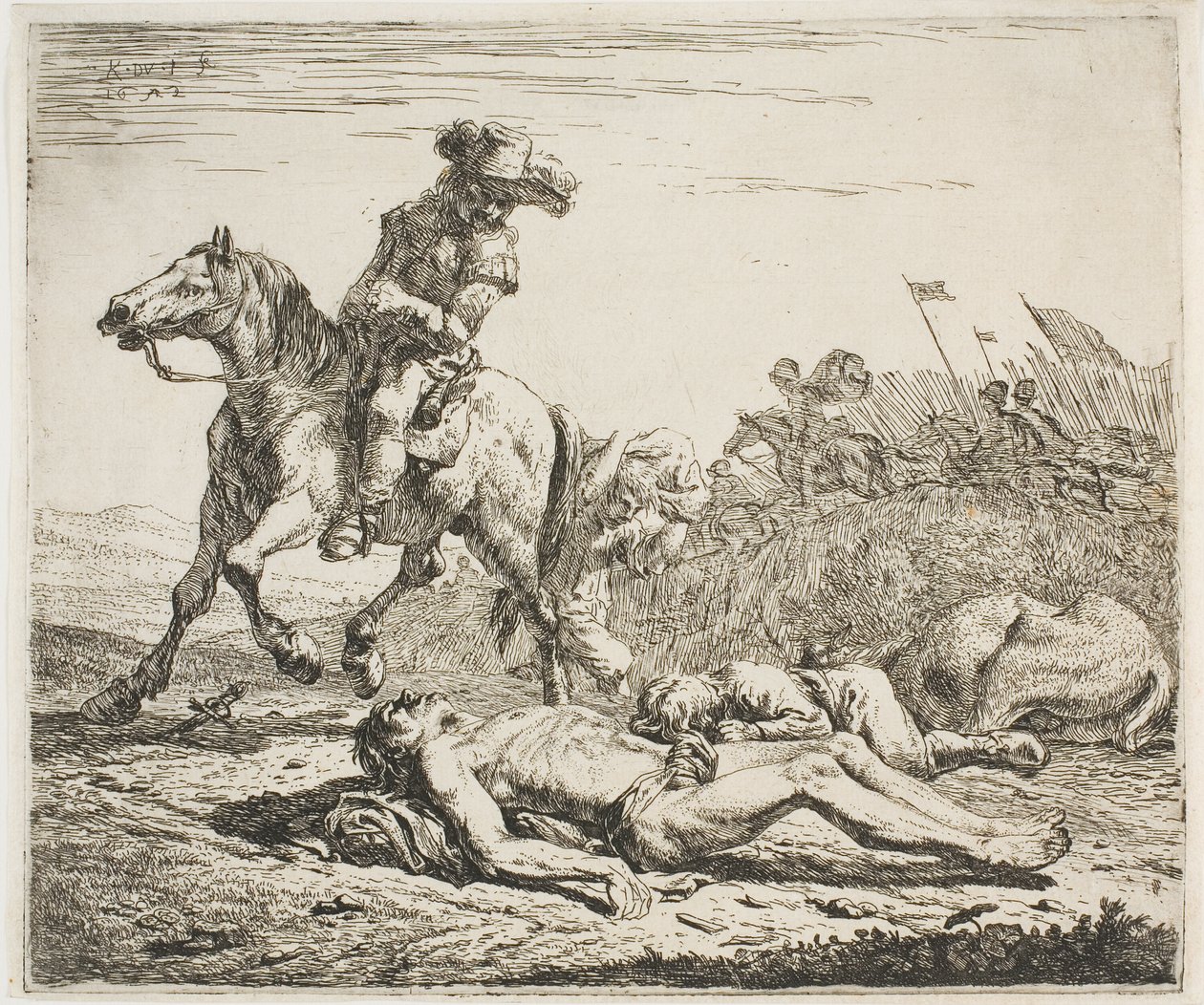The Battlefield by Karel Dujardin