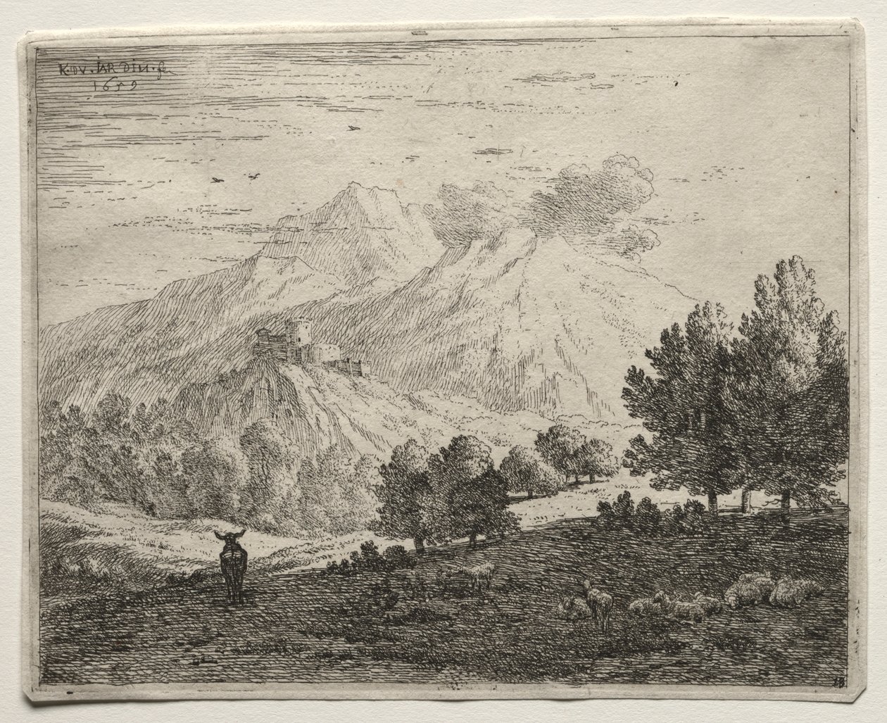 The Four Mountains by Karel Dujardin