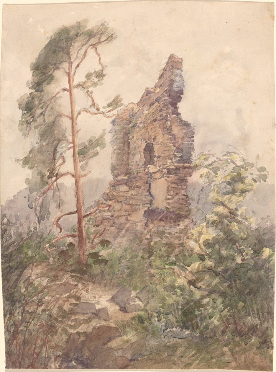 Landscape with Ruin by Karel Vitezslav Masek