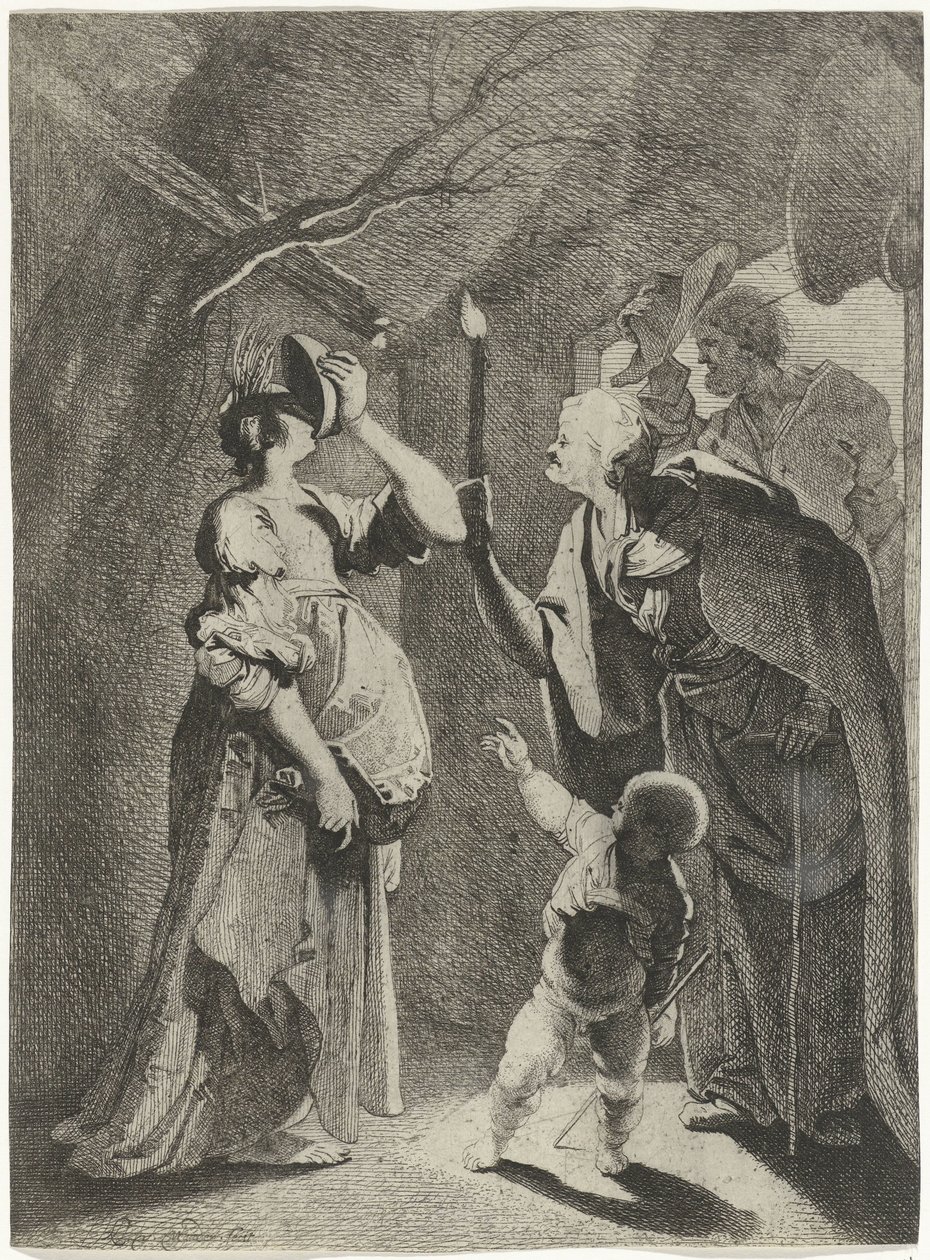 Ceres and Stellio by Karel van Mander (III)